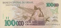 p235c from Brazil: 100000 Cruzeiros from 1993