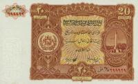 p18A from Afghanistan: 20 Afghanis from 1937