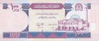 p75c from Afghanistan: 100 Afghanis from 2012