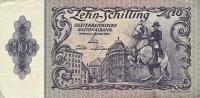 p128a from Austria: 10 Schilling from 1950