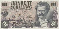 p138a from Austria: 100 Schilling from 1960