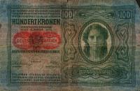 p55a from Austria: 100 Kroner from 1919