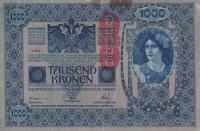 p57a from Austria: 1000 Kroner from 1919