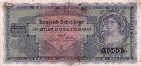 p92 from Austria: 1000 Schilling from 1925