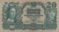 p95 from Austria: 20 Schilling from 1928