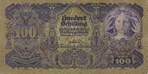 p97 from Austria: 100 Schilling from 1927