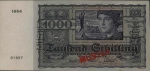 p98s from Austria: 1000 Schilling from 1930