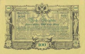 pA147a from Austria: 100 Gulden from 1853