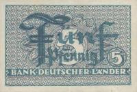 p11a from German Federal Republic: 5 Pfennig from 1948