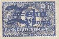 p12a from German Federal Republic: 10 Pfennig from 1948