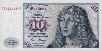p31c from German Federal Republic: 10 Deutsche Mark from 1980