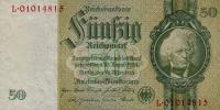 Gallery image for Germany p182b: 50 Reichsmark