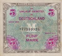 p193d from Germany: 5 Mark from 1944
