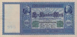 p43 from Germany: 100 Mark from 1910