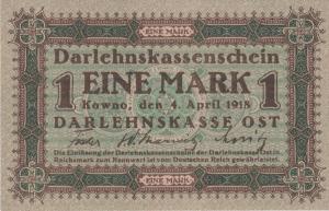 pR128 from Germany: 1 Mark from 1918