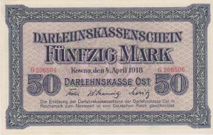pR132 from Germany: 50 Mark from 1918