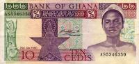 p20b from Ghana: 10 Cedis from 1980