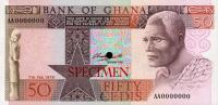 p22s from Ghana: 50 Cedis from 1979