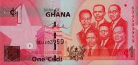 Gallery image for Ghana p37a: 1 Cedi