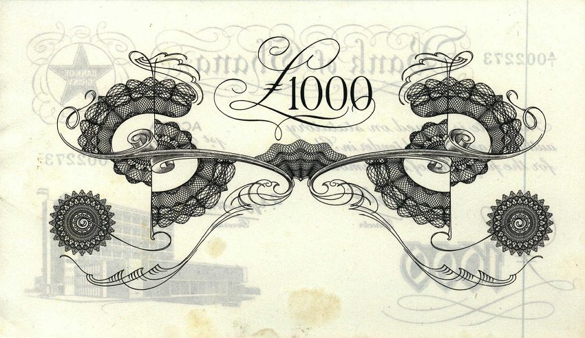Back of Ghana p4a: 1000 Pounds from 1958