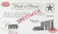 Gallery image for Ghana p4s: 1000 Pounds
