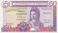 Gallery image for Gibraltar p24: 50 Pounds