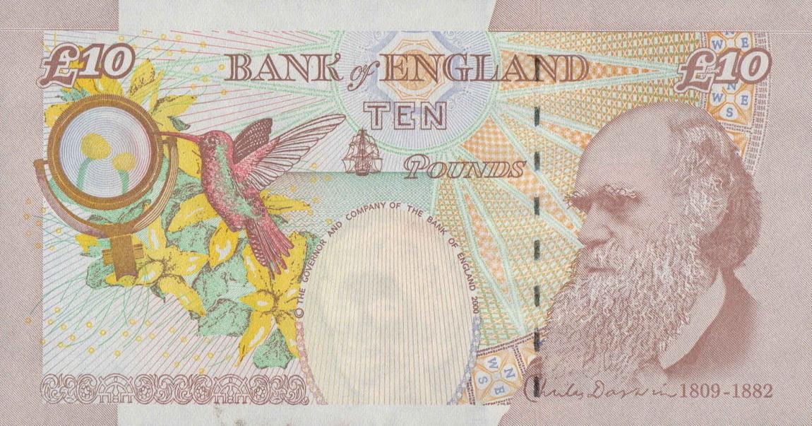 Back of England p389e: 10 Pounds from 2015
