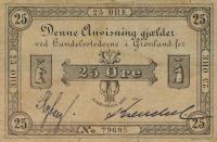 p2c from Greenland: 25 Ore from 1892