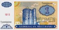 Gallery image for Azerbaijan p14s: 1 Manat