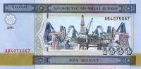 Gallery image for Azerbaijan p23: 1000 Manat from 2001