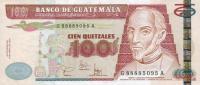 p104a from Guatemala: 100 Quetzales from 2001