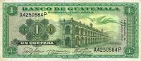 p43d from Guatemala: 1 Quetzal from 1962