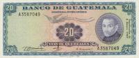 Gallery image for Guatemala p55a: 20 Quetzales