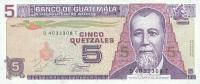 Gallery image for Guatemala p92: 5 Quetzales