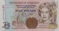 Gallery image for Guernsey p56b: 5 Pounds from 1996