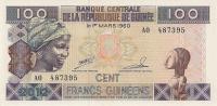 Gallery image for Guinea p35b: 100 Francs