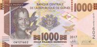 Gallery image for Guinea p48b: 1000 Francs