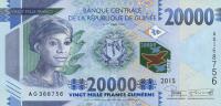 Gallery image for Guinea p50a: 20000 Francs