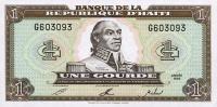 p259a from Haiti: 1 Gourde from 1992