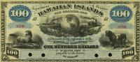 p4b from Hawaii: 100 Dollars from 1879