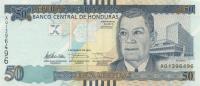 p101a from Honduras: 50 Lempiras from 2012