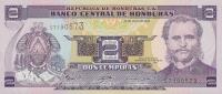 Gallery image for Honduras p80Af: 2 Lempiras