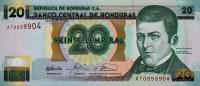 p87b from Honduras: 20 Lempiras from 2003