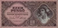 Gallery image for Hungary p118a: 1000 Pengo from 1945