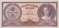 p125 from Hungary: 1000000000 Pengo from 1946