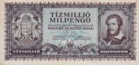 Gallery image for Hungary p129a: 10000000 Milpengo from 1946