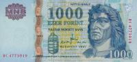 Gallery image for Hungary p195c: 1000 Forint