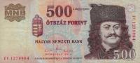 Gallery image for Hungary p196c: 500 Forint