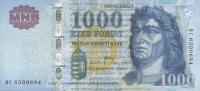 p197a from Hungary: 1000 Forint from 2009
