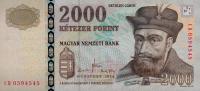 Gallery image for Hungary p198c: 2000 Forint